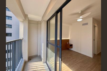 Studio para alugar com 25m², 1 quarto e sem vagaSacada
