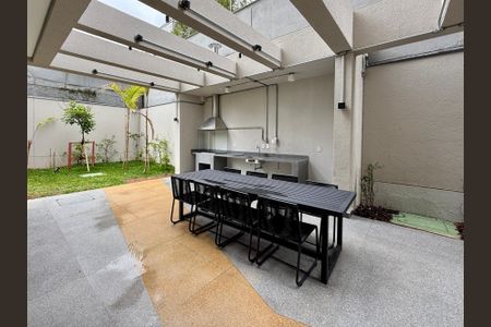 Studio para alugar com 25m², 1 quarto e sem vagaChurrasqueira 