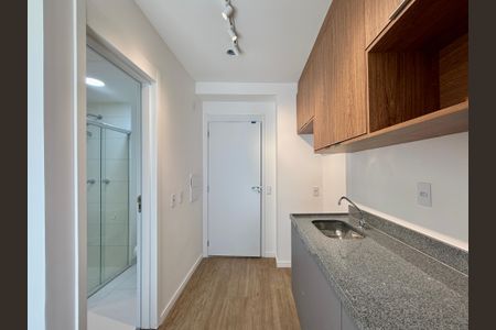 Studio para alugar com 25m², 1 quarto e sem vagaCozinha 