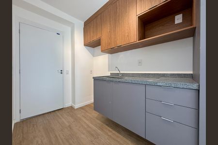 Studio para alugar com 25m², 1 quarto e sem vagaCozinha 