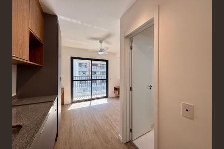 Studio para alugar com 25m², 1 quarto e sem vagaCozinha 