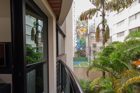 Sacada de apartamento para alugar com 1 quarto, 31m² em Itaim Bibi, São Paulo