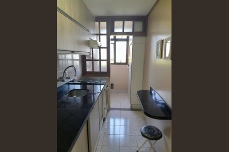 Cozinha de apartamento para alugar com 3 quartos, 78m² em Cristal, Porto Alegre