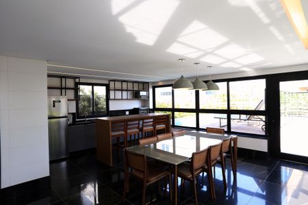 Studio à venda com 57m², 1 quarto e 1 vagaEspaço Gourmet