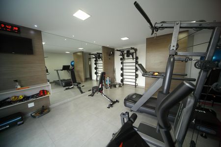 Apartamento à venda com 73m², 2 quartos e 2 vagasÁrea comum - Academia