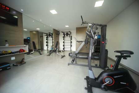 Apartamento à venda com 73m², 2 quartos e 2 vagasÁrea comum - Academia