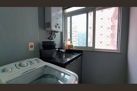 Cozinha e Área de Serviço  de apartamento para alugar com 2 quartos, 70m² em Recreio dos Bandeirantes, Rio de Janeiro