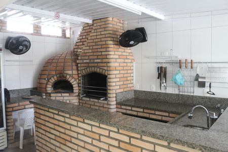 Apartamento para alugar com 123m², 3 quartos e 2 vagasÁrea comum - Churrasqueira