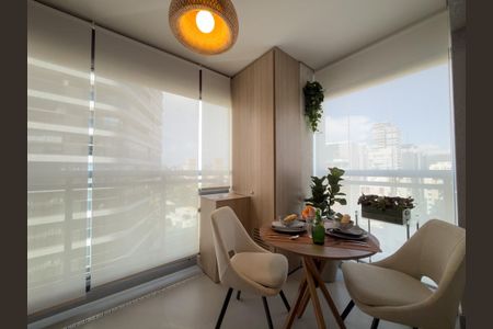Studio para alugar com 45m², 1 quarto e 1 vagaVaranda