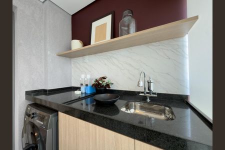 Studio para alugar com 45m², 1 quarto e 1 vagaVaranda