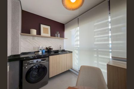 Studio para alugar com 45m², 1 quarto e 1 vagaVaranda
