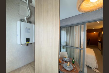 Studio para alugar com 45m², 1 quarto e 1 vagaVaranda
