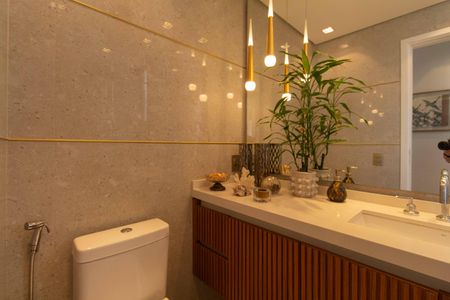 Apartamento à venda com 205m², 1 quarto e 2 vagasBanheiro 