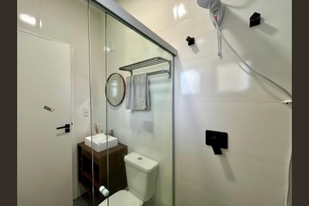 Casa para alugar com 124m², 3 quartos e 2 vagasBanheiro suíte 