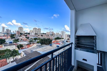 Varanda da Sala de apartamento à venda com 2 quartos, 55m² em Vila Carrão, São Paulo