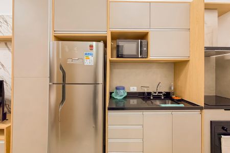 Cozinha de kitnet/studio à venda com 1 quarto, 23m² em Vila Mariana, São Paulo