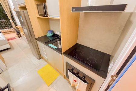 Studio para alugar com 23m², 1 quarto e sem vagaCozinha