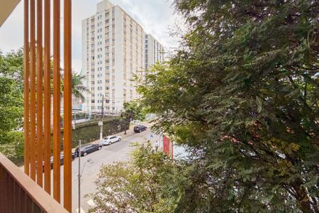 Studio para alugar com 23m², 1 quarto e sem vagaVaranda