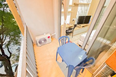 Varanda de kitnet/studio à venda com 1 quarto, 23m² em Vila Mariana, São Paulo