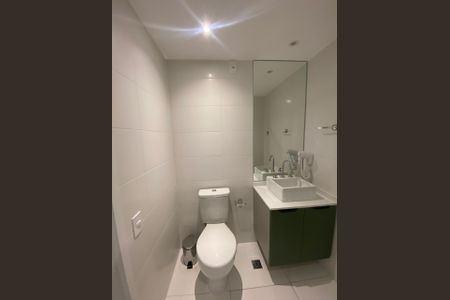 Banheiro de apartamento à venda com 1 quarto, 21m² em Pompeia, São Paulo