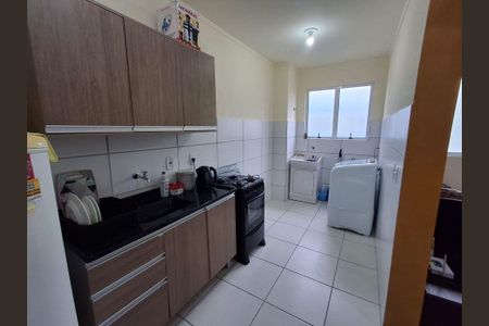 Cozinha de apartamento para alugar com 2 quartos, 41m² em Chapéu Do Sol, Porto Alegre