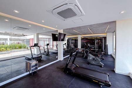 Studio à venda com 41m², 1 quarto e 1 vaga Studio à venda com 41m², 1 quarto e 1 vagaÁrea comum - Academia