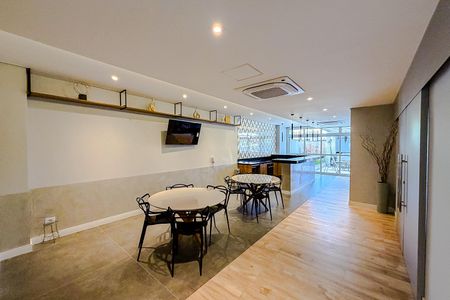 Área comum de kitnet/studio para alugar com 1 quarto, 41m² em Liberdade, São Paulo