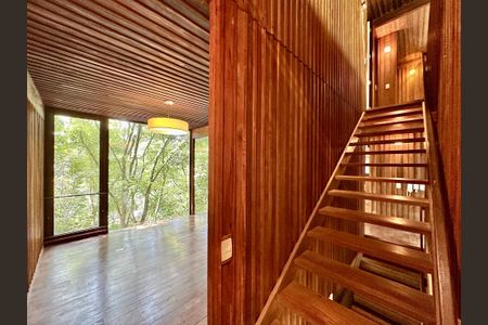 Sala de casa de condomínio para alugar com 4 quartos, 260m² em Chácara do Refúgio, Cotia