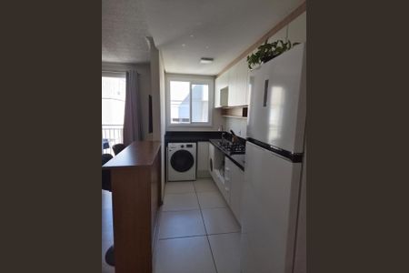 Cozinha de apartamento à venda com 2 quartos, 55m² em Santo Afonso, Novo Hamburgo