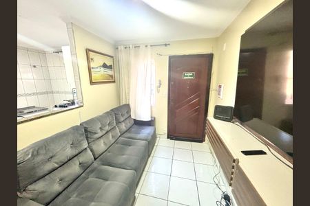 Sala de apartamento à venda com 2 quartos, 48m² em Conjunto Habitacional Padre Manoel da Nobrega, São Paulo