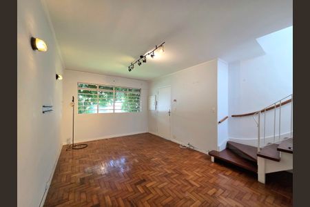 Sala de casa de condomínio para alugar com 2 quartos, 130m² em Vila Olímpia, São Paulo