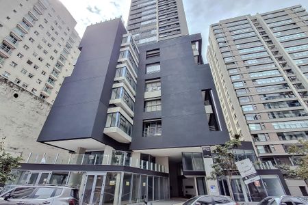 Studio para alugar com 24m², 1 quarto e sem vagaFachada - Plaquinha