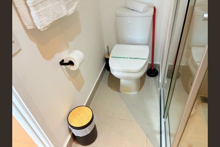 Studio para alugar com 23m², 1 quarto e sem vaga Studio para alugar com 23m², 1 quarto e sem vagaBanheiro