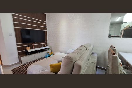 Sala de apartamento à venda com 1 quarto, 102m² em Vila Guarani, Santo André