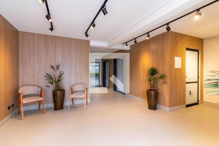 Studio para alugar com 39m², 1 quarto e 1 vaga Studio para alugar com 39m², 1 quarto e 1 vagaHall de entrada