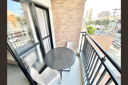 Studio para alugar com 39m², 1 quarto e 1 vaga Studio para alugar com 39m², 1 quarto e 1 vagaVaranda