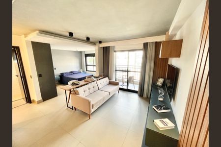 Sala/Quarto/Cozinha de kitnet/studio para alugar com 1 quarto, 39m² em Jardim São Paulo, São Paulo