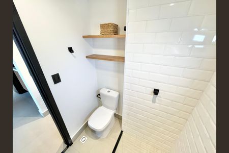Studio para alugar com 39m², 1 quarto e 1 vaga Studio para alugar com 39m², 1 quarto e 1 vagaBanheiro