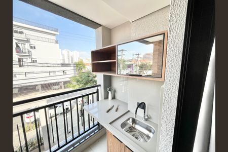 Studio para alugar com 39m², 1 quarto e 1 vaga Studio para alugar com 39m², 1 quarto e 1 vagaVaranda