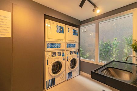 Studio para alugar com 24m², 1 quarto e sem vagaÁrea comum - Lavanderia
