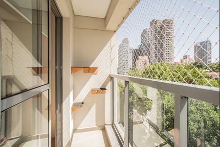 Varanda de kitnet/studio para alugar com 1 quarto, 29m² em Vila Clementino, São Paulo