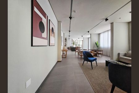 Studio para alugar com 31m², 1 quarto e sem vagaÁrea comum - Salão de festas