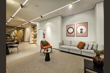Studio para alugar com 31m², 1 quarto e sem vagaÁrea comum - Salão de festas
