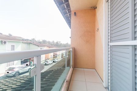 Casa de condomínio para alugar com 75m², 2 quartos e 2 vagasVaranda do Quarto 1