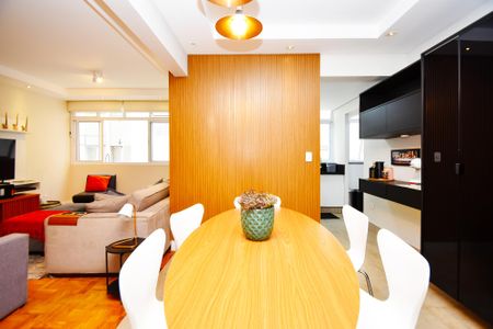 Sala de jantar de apartamento à venda com 2 quartos, 110m² em Jardim Paulista, São Paulo