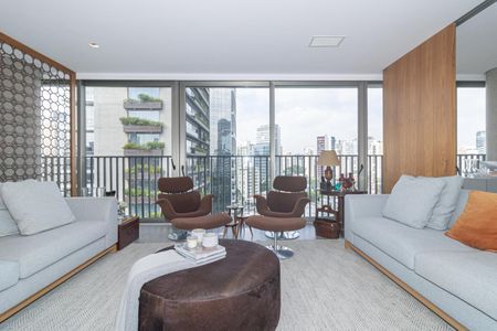 Sala de apartamento à venda com 3 quartos, 230m² em Vila Olímpia, São Paulo