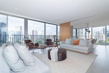 Sala de apartamento à venda com 3 quartos, 230m² em Vila Olímpia, São Paulo