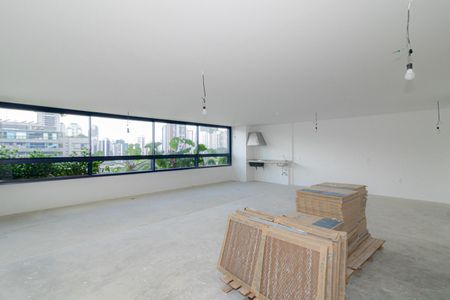 Sala de apartamento à venda com 3 quartos, 201m² em Brooklin Novo, São Paulo