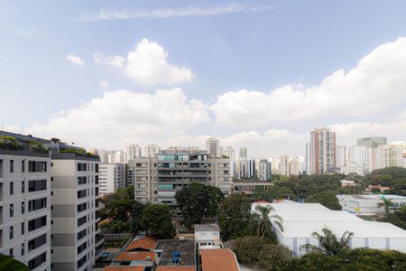 Vista da Varanda de apartamento à venda com 3 quartos, 201m² em Brooklin Novo, São Paulo