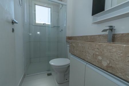 Casa de condomínio para alugar com 68m², 2 quartos e 1 vagaBanheiro 